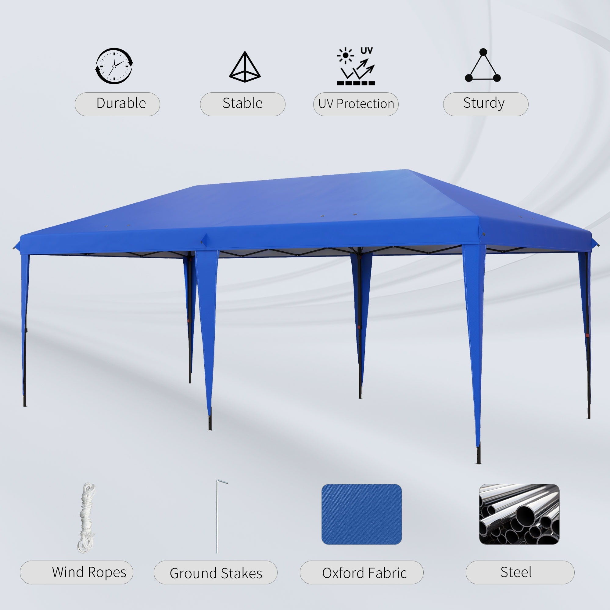Heavy-Duty Pop Up Canopy Tent