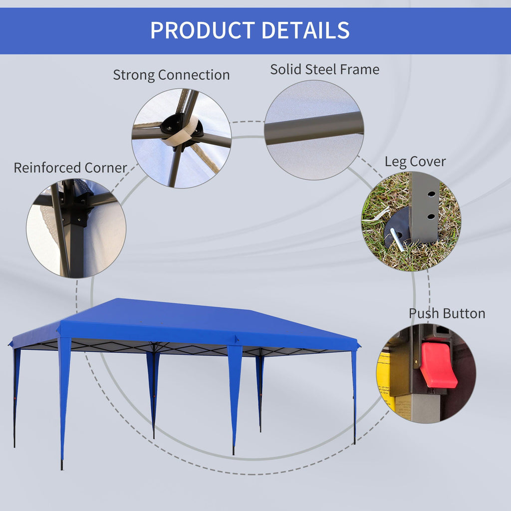 Heavy-Duty Pop Up Canopy Tent