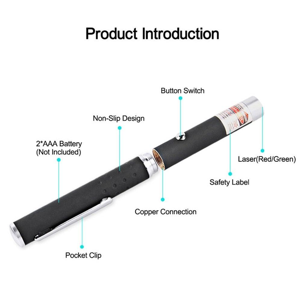 Laser Pointer, Cat Toys, Cat Laser Pointer with 3 Light Modes & 5 Fun
Patterns, Portable Interactive Kitten Pet Bird Dog Cat Mouse Toy for Fun Chase Play Exercise